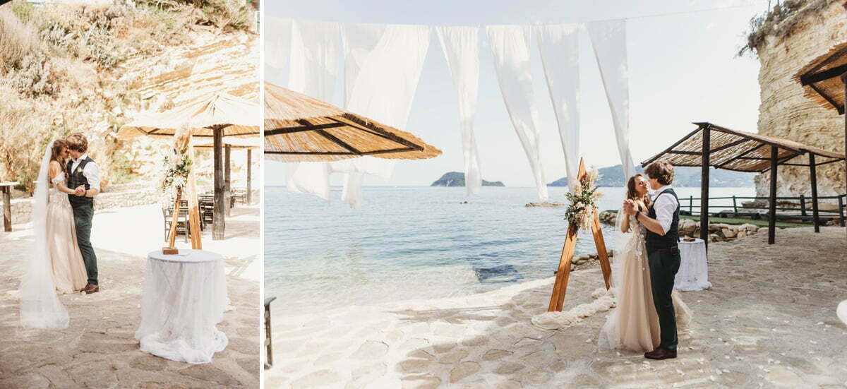 Ślub w Grecji na wyspie Cameo